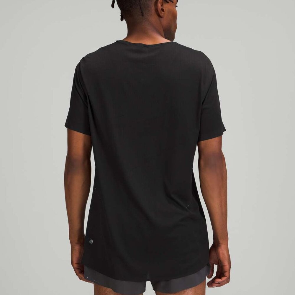 Lululemon Fast and Free Mens Short Sleeve Shirt, XL (FLAWED)